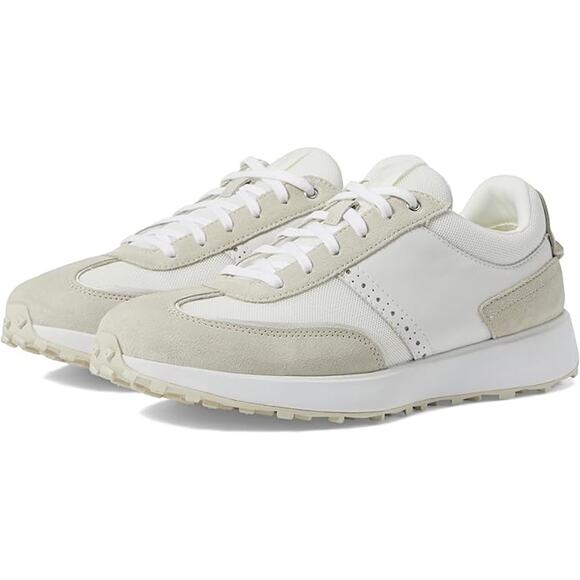 Cole Haan Size 8.5 B White/Ivory Grand Crosscourt Meadow Runner Sneakers M23-4 - Picture 1 of 9